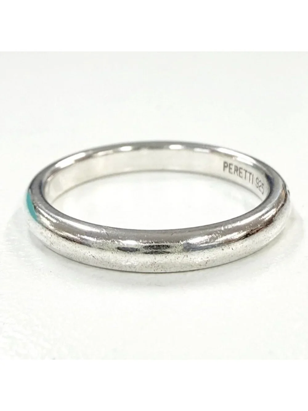 Tiffany & Co Silver Stacking Band Ring
